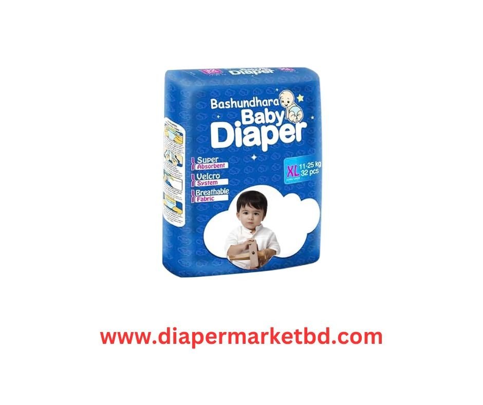 Bashundhara Baby Diaper Belt Series XL 11 25 Kg 32 Pcs Diaper