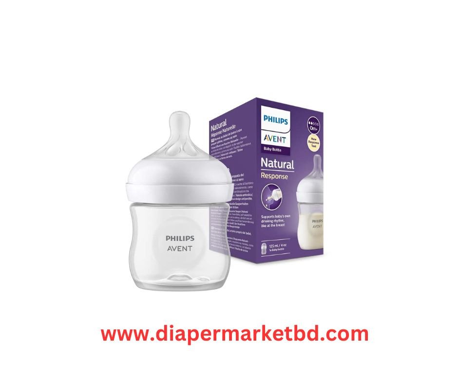Philips Avent Baby Feeder 0m+ 125ml Natural Response Baby Feeding Bottle