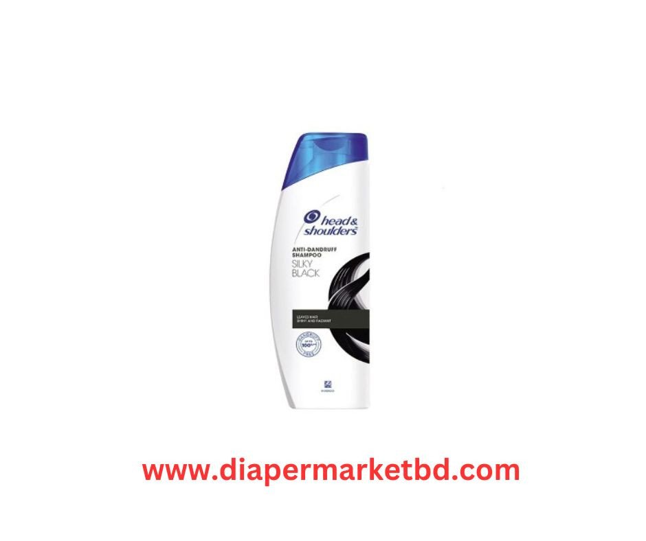 Head & Shoulders Silky Black Anti Dandruff Shampoo 340 ml