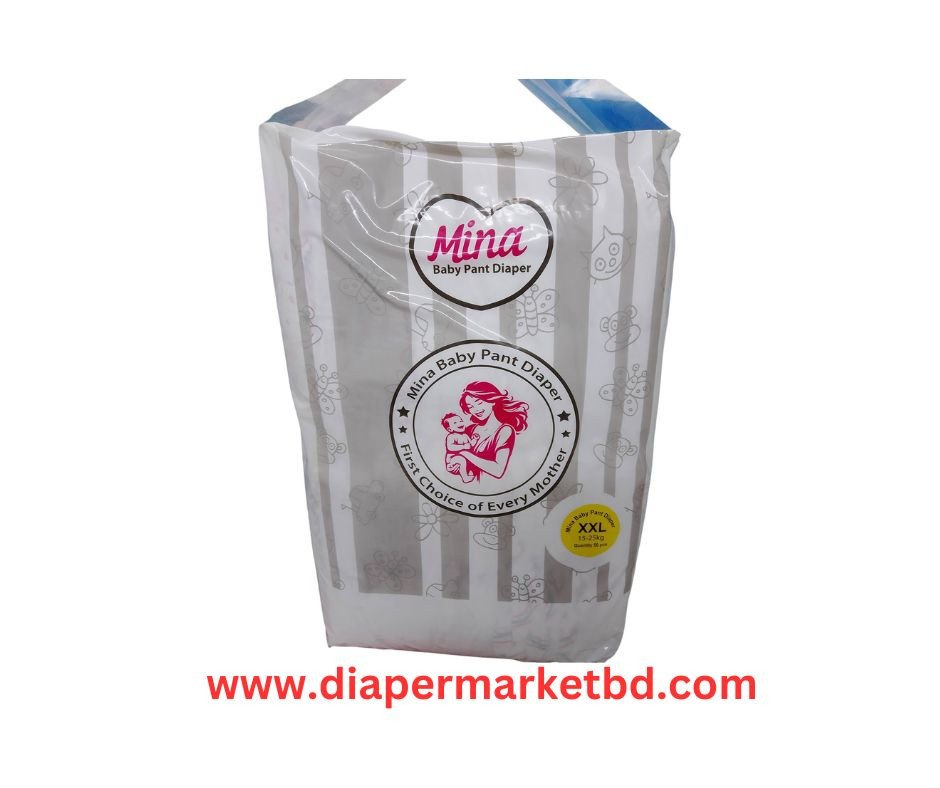 Mina Baby Diaper Pant XXL Size 50 Pcs Pack
