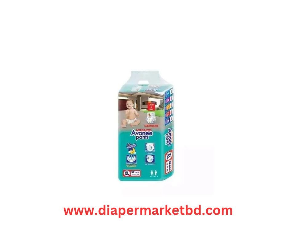 Avonee Pants Baby Diaper XL 12-17 Kg 32 Pcs