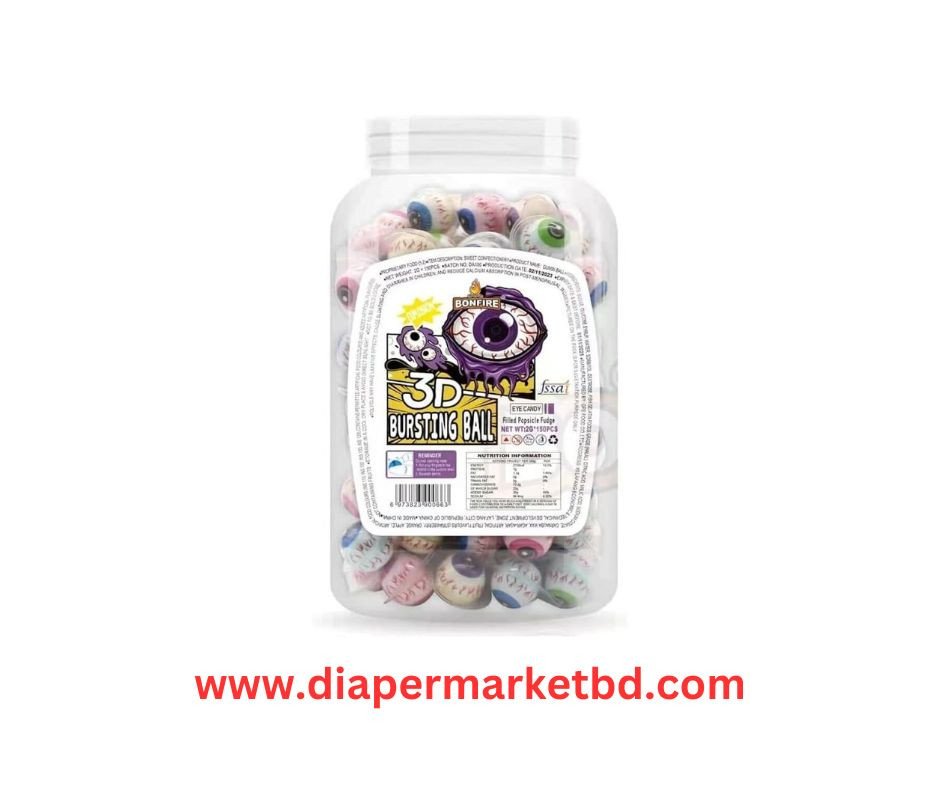 Sweet Ocean 3D Bursting Eye Fruit Punch Candy 240gm