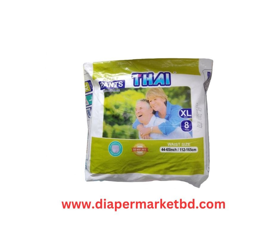 Thai Adult Diaper Pant Style XL Size 8 Pcs Pack
