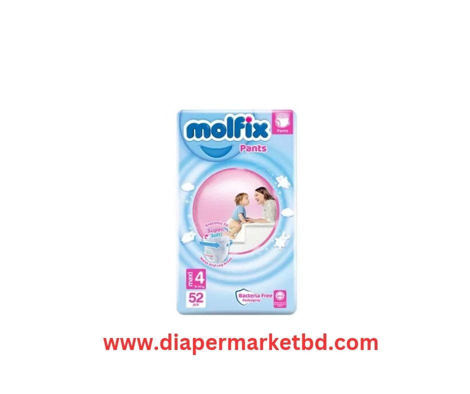 Molfix Pant Diaper Jumbo Maxi 9-14 Kg 52 Pcs Pack