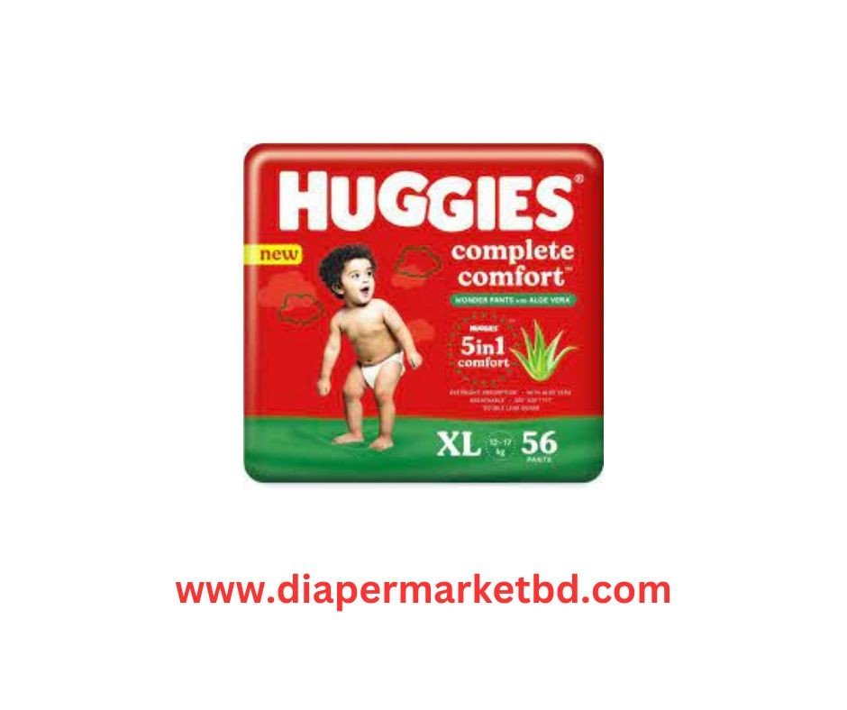 Huggies Wonder Pants XL Size 56 Pcs (12-17 Kg) Complete Comfort