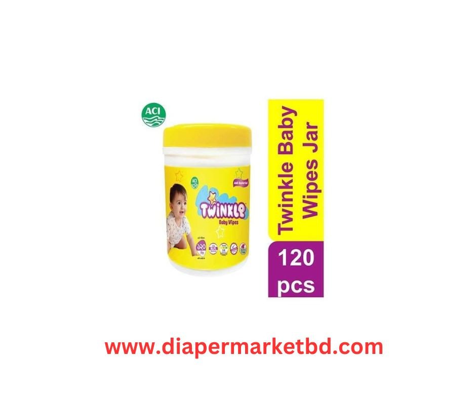 Savlon Twinkle Baby Wipes Jar 120 Pcs