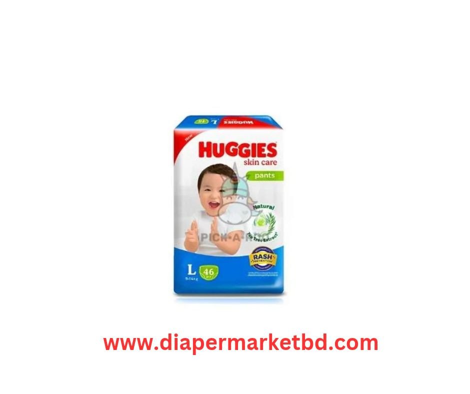 Huggies Skin Care Pant L 9–14 Kg 46 Pcs