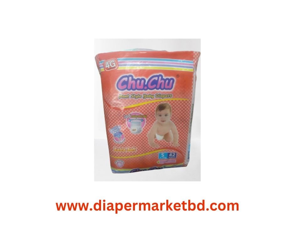 Chu Chu Pant Diaper S Size 42 Pcs
