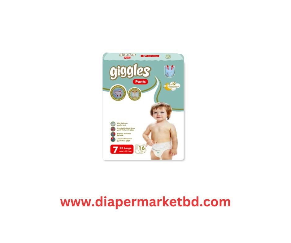 Giggles Baby Pant 7 XXXL 17+ Kg 16 Pcs
