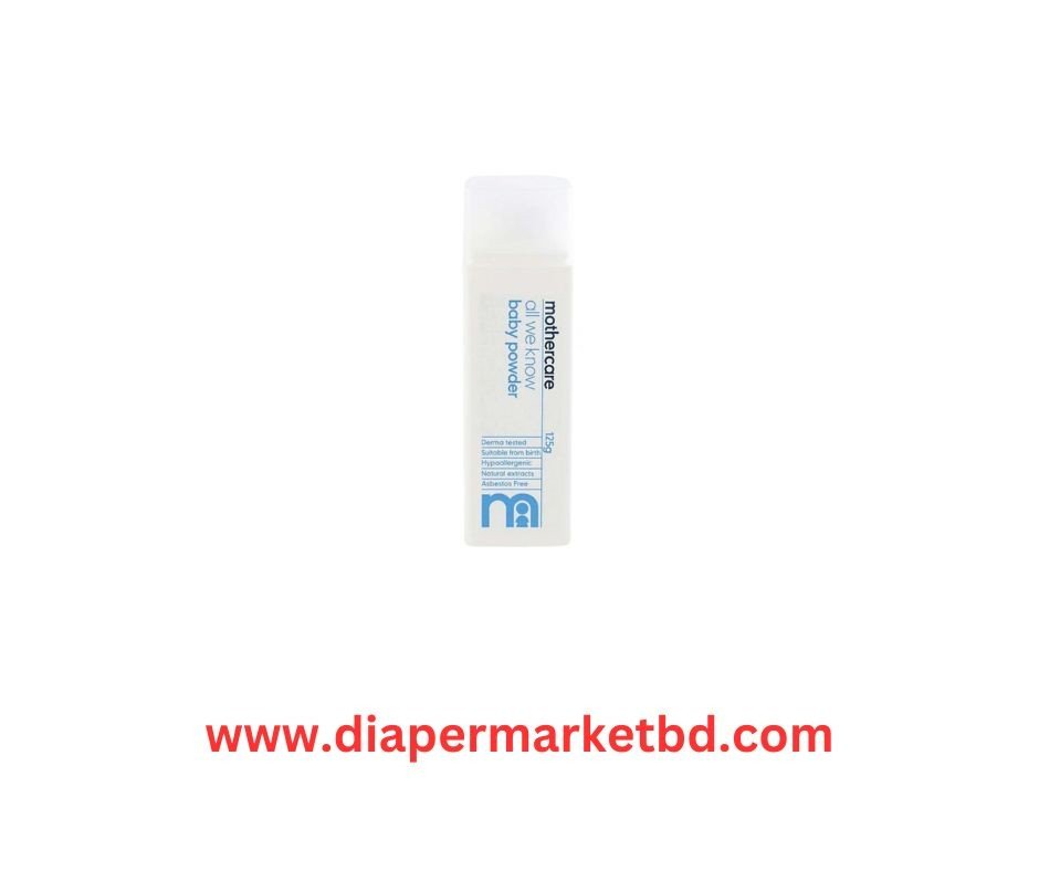 Mothercare All We Know Baby Powder 125 gm Indian