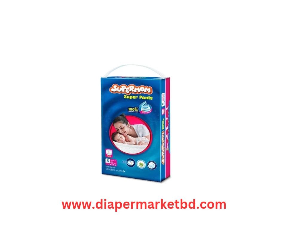 Supermom Baby Pant Diaper Small 3–8 Kg 60 Pcs