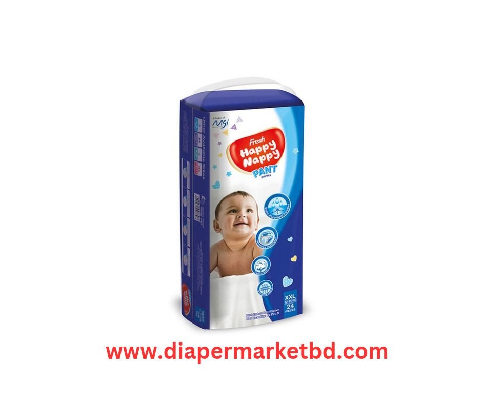 Fresh Happy Nappy Pant Diaper XXL 12–25 Kg 24 Pcs