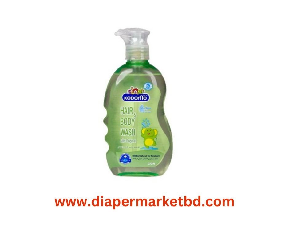 Kodomo Baby Hair & Body Wash 400ml