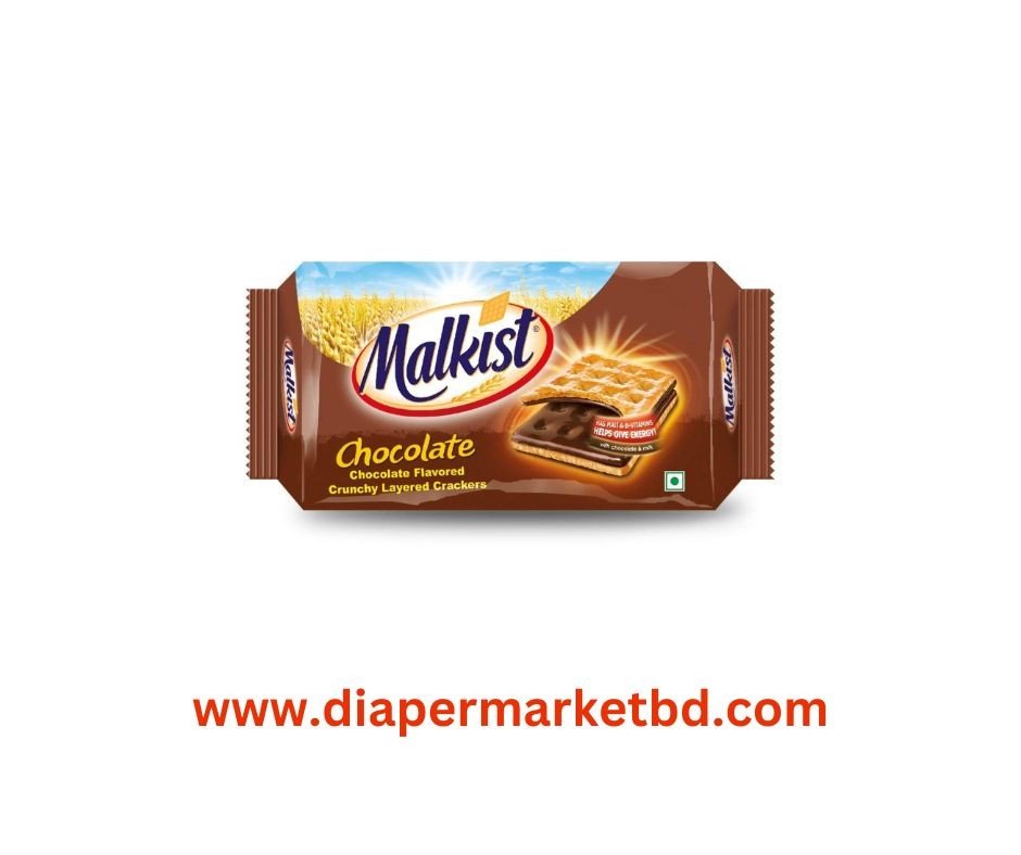 Malkist Chocolate Flavoured Crunchy Layered Crackers 144gm