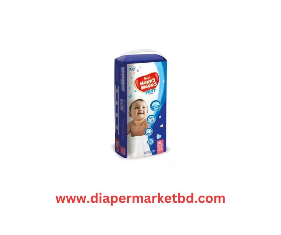 Fresh Happy Nappy Pant Diaper 12-17 KG XL Size 32 Pcs