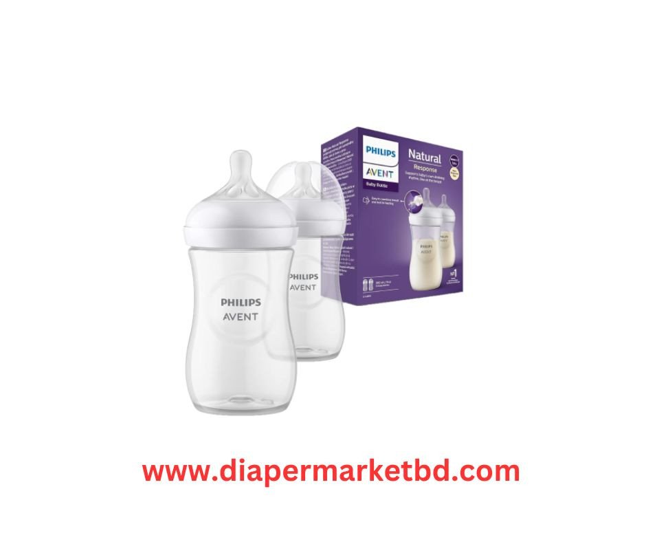 Baby Feeder Philips Avent Natural Baby Feeder Bottle 3-6m 260ml 2 Pcs