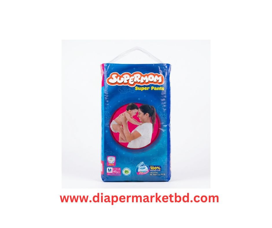 Supermom Pant M Size 40 Pcs Pack