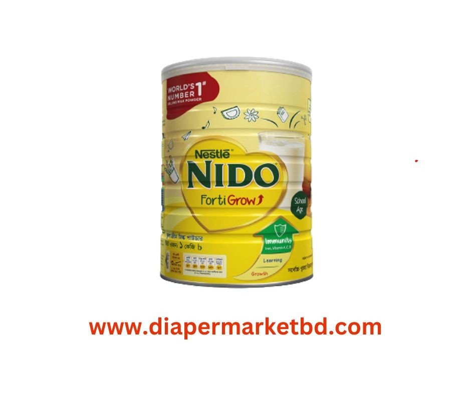 NIDO Fortigrow Full Cream Milk Powder Tin 1KG