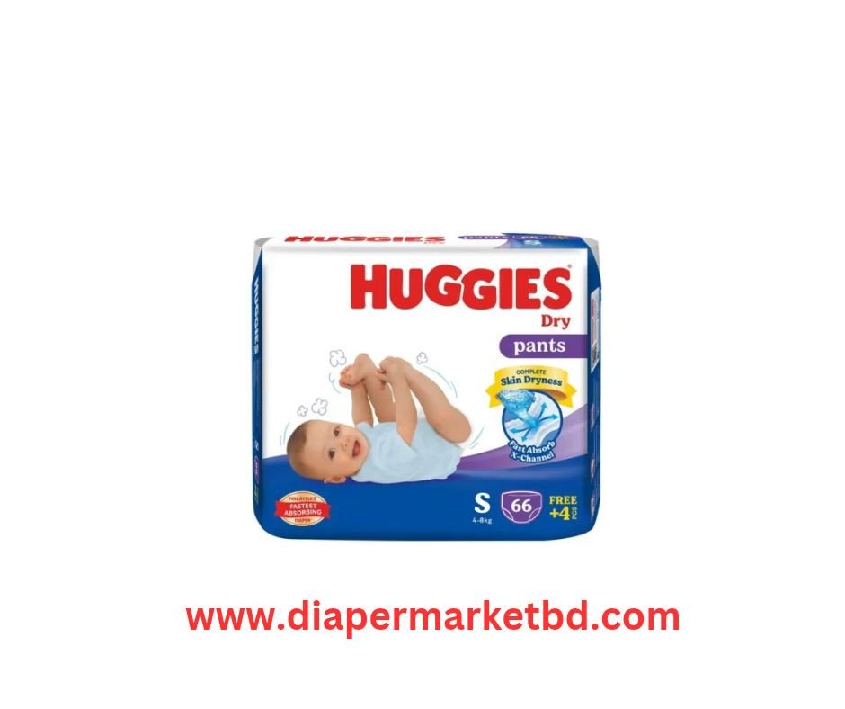 Huggies Dry Pants Small 4–8 Kg 70 Pcs