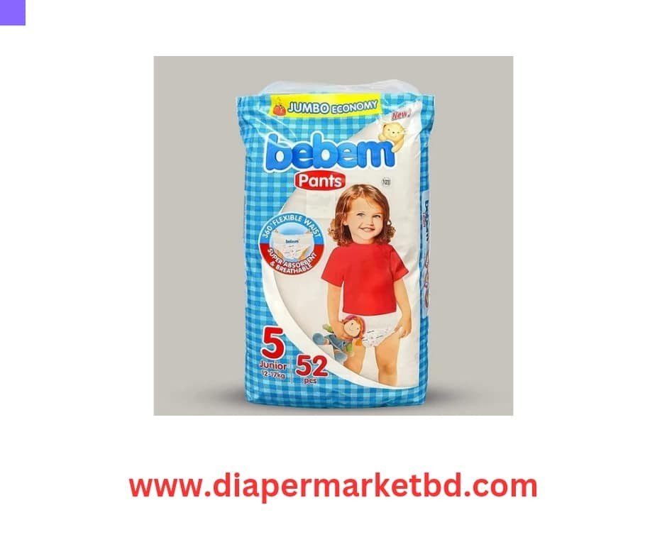 Bebem Jumbo Pack Pant 5 Junior (12-17) Kg 52 Pcs