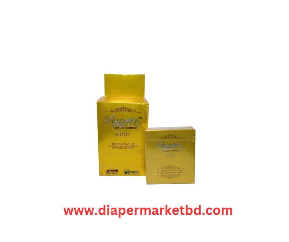 Amore Gold Luxury Condom 1 Box (18 Pcs)