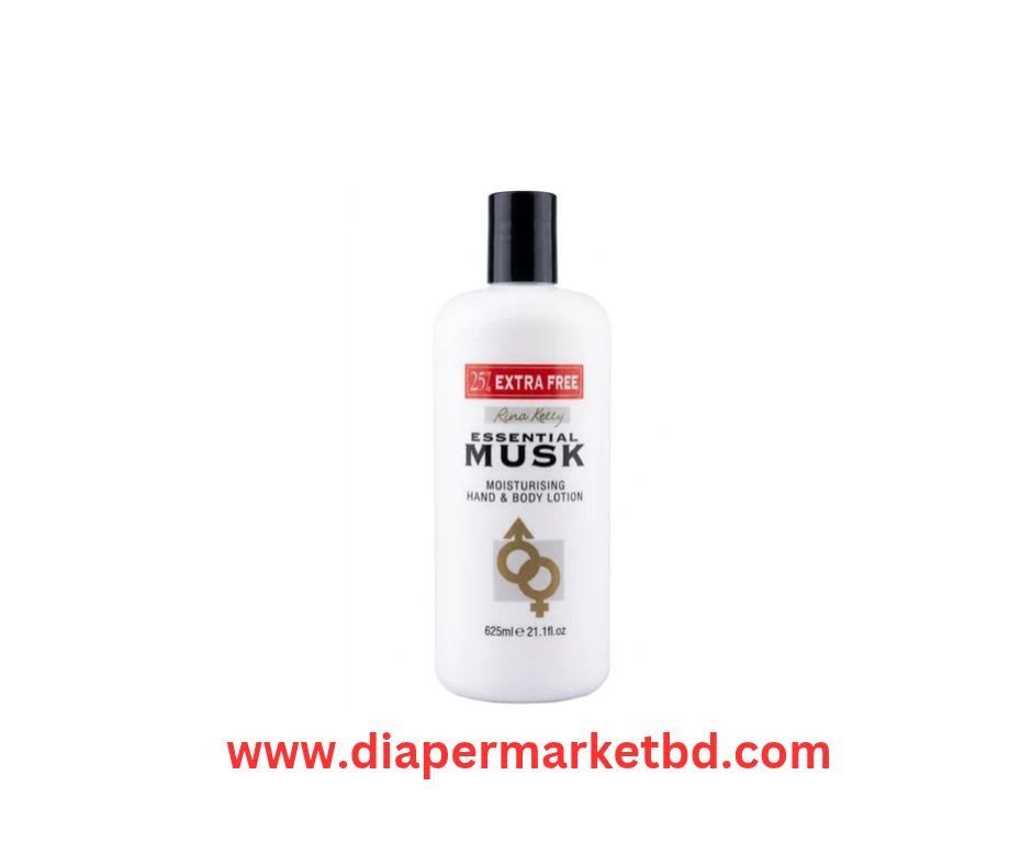 Rina Kelly Essential Musk Moisturising Hand & Body Lotion 625ml