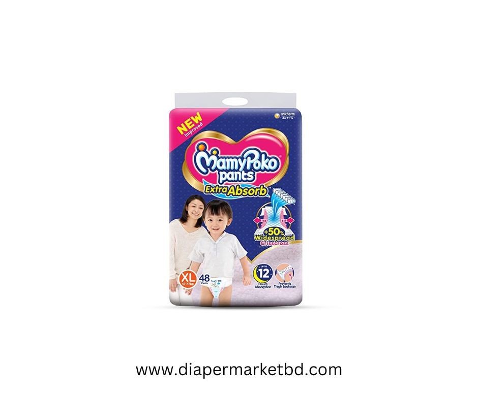 MamyPoko Extra Large Pant Diaper (12 - 17 kg) 48 Pcs