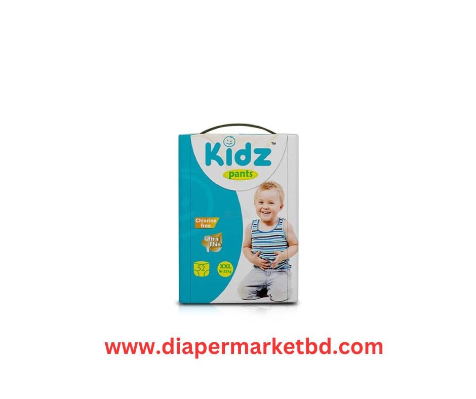 Kidz Baby Pant Diaper XXL Size 16-24 kg 52 Pcs