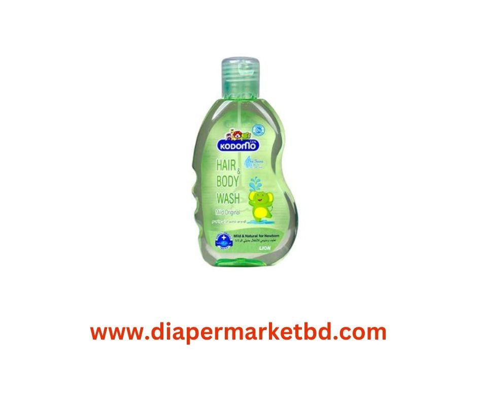 Kodomo Baby Hair & Body Wash 200ml
