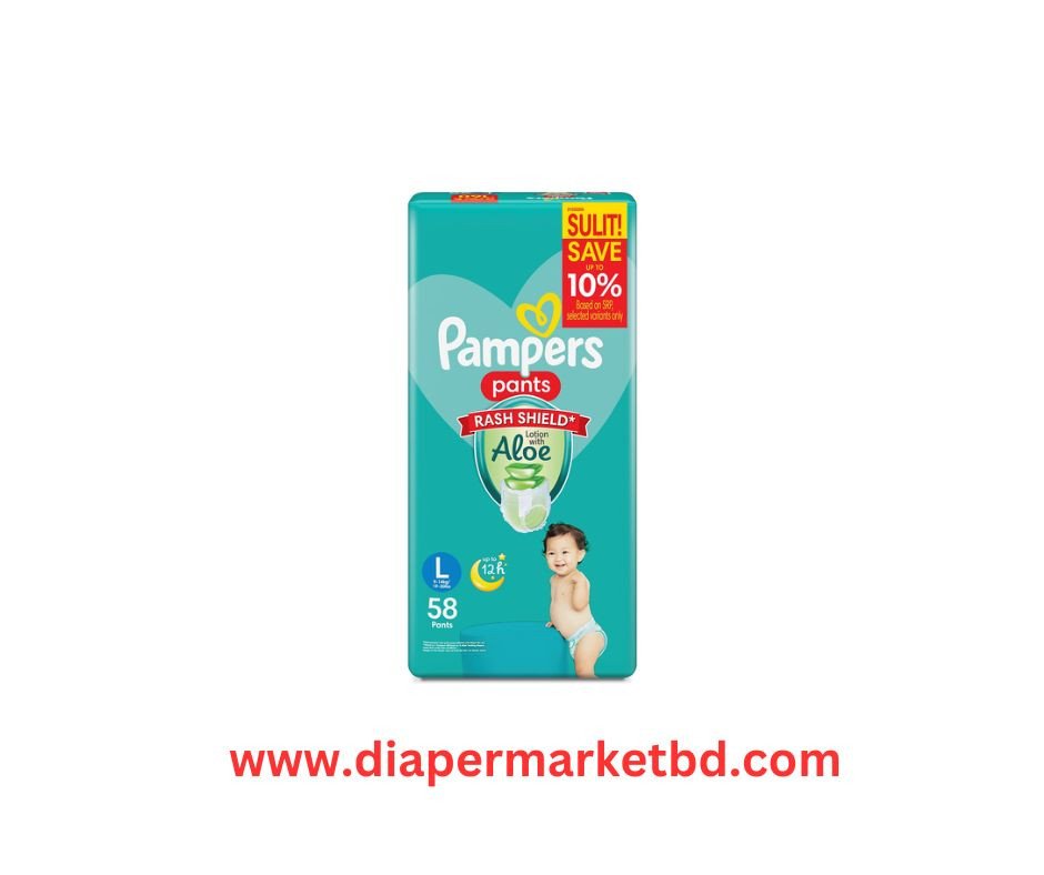 Pampers Pant Large 9-14 kg 58 Pcs Pack
