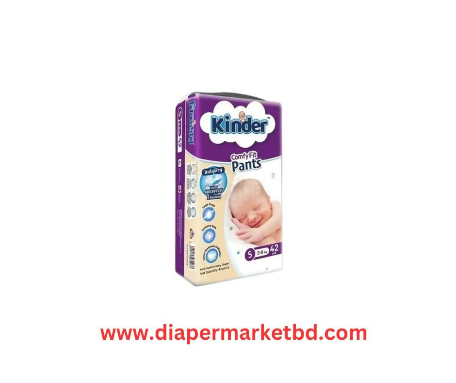 Kinder Baby Pant Diaper Small 42 Pcs Pack