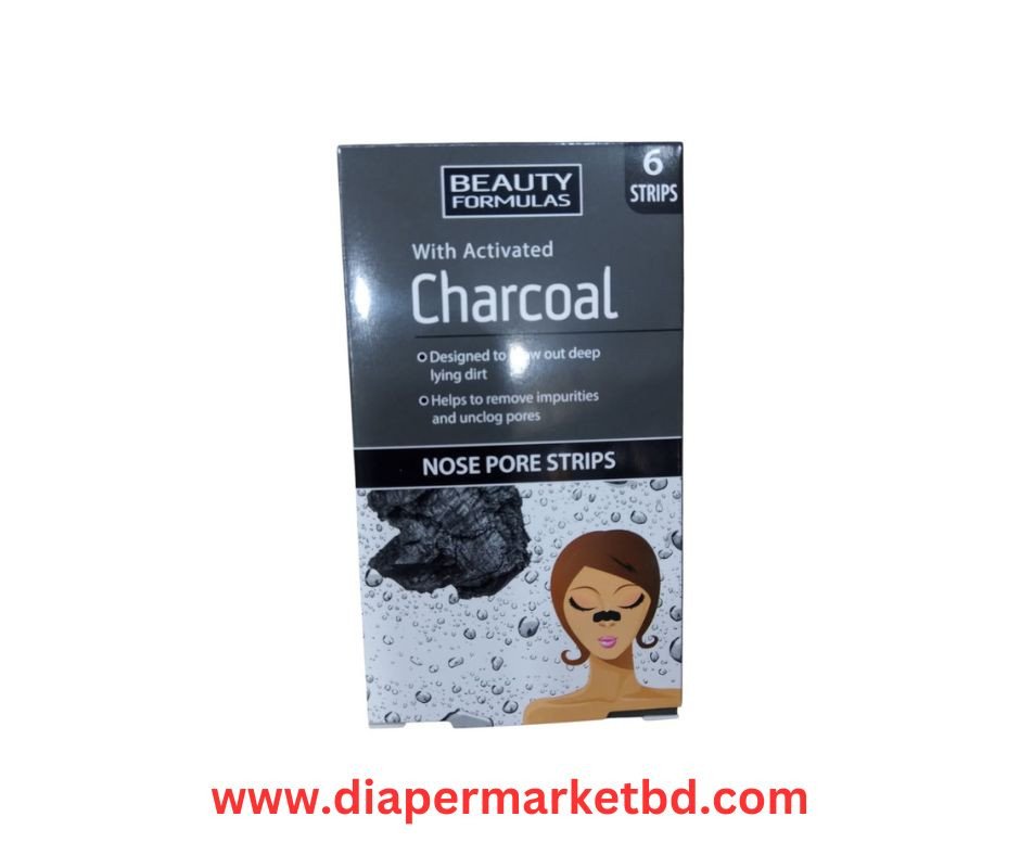Beauty Formulas Nose Pore Strips with Activated Charcoal