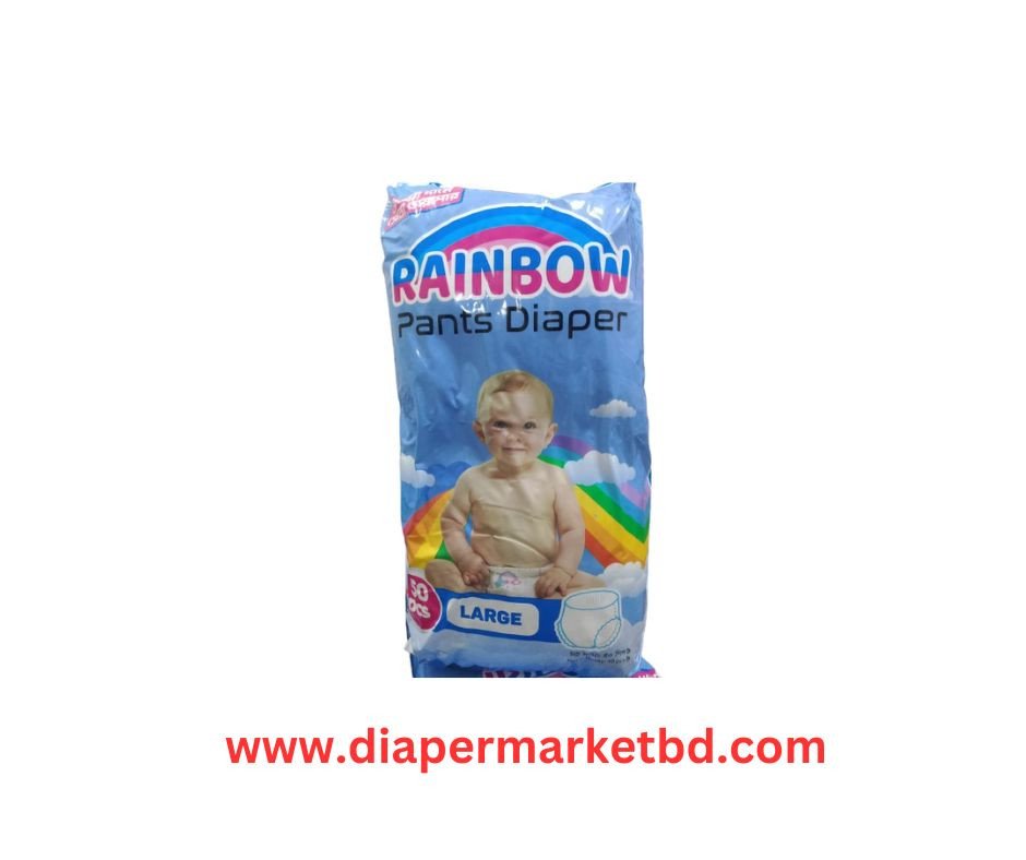 RFL Rainbow Diaper Pant Large 50 Pcs