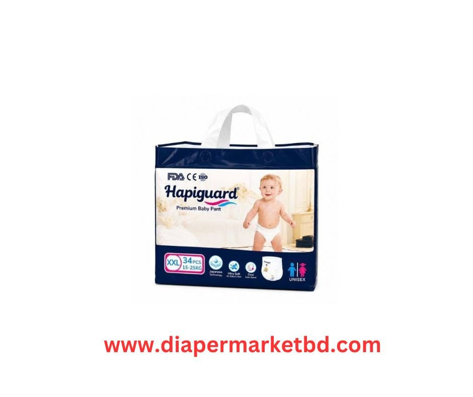 Hapiguard Premium Baby Pant XXL size 34 Pcs Pack