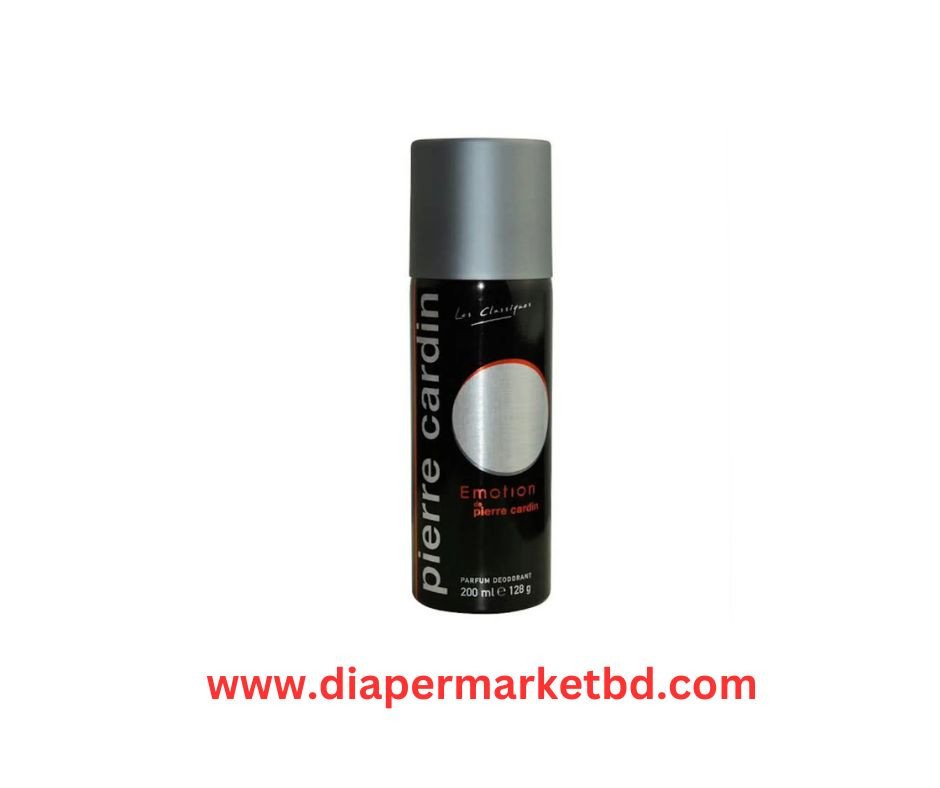 Pierre Cardin Emotion Black Deodorant Body Spray For Man 200 ml