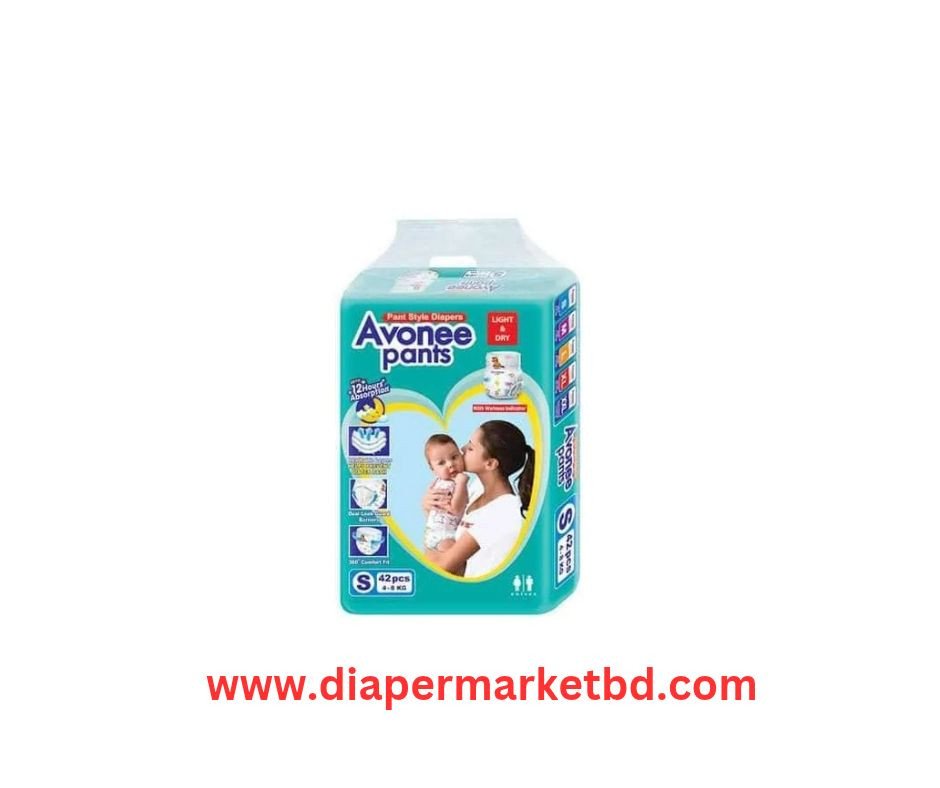 Avonee Pants Baby Diaper S 4-8 Kg 42 Pcs