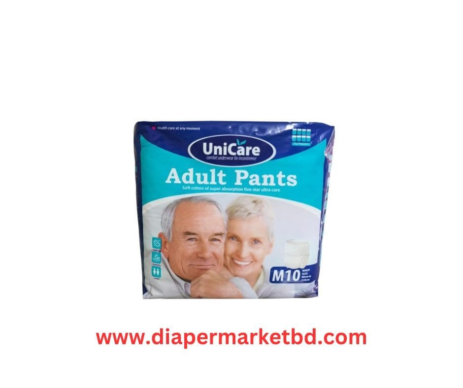 Unicare Adult Diaper Pant M size 10 Pcs Pack