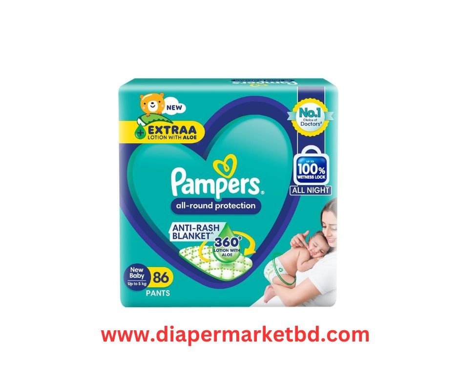 Pampers Pant New Born 0-5 Kg 86 Pcs Pack