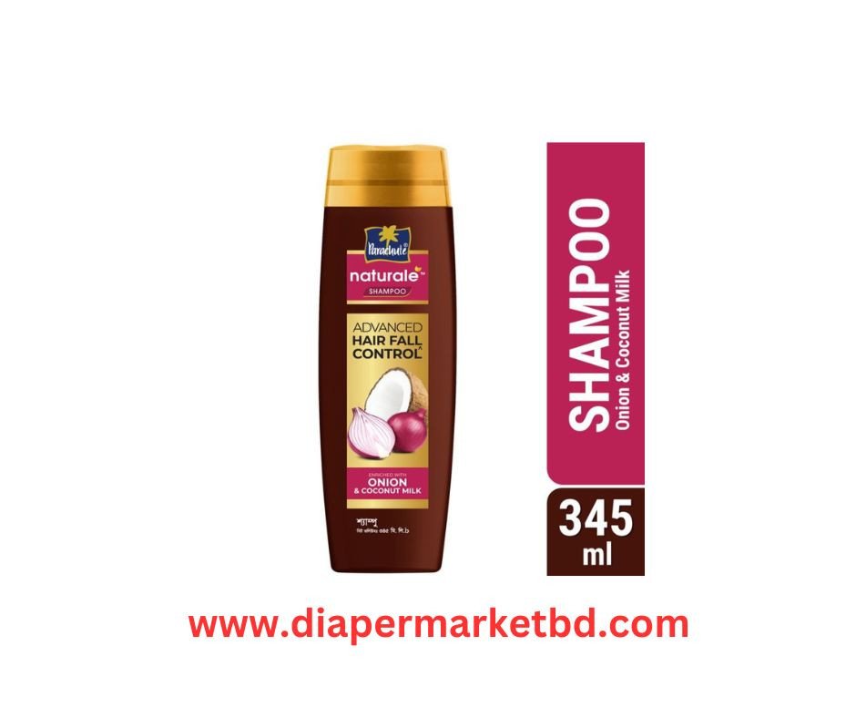 Parachute Naturale Advanced Hair Fall Control Shampoo with Onion & Coconut Milk 345 ml