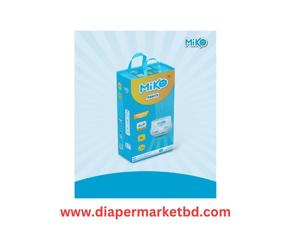 Miko Baby Pant Diaper L Size 58 Pcs Pack