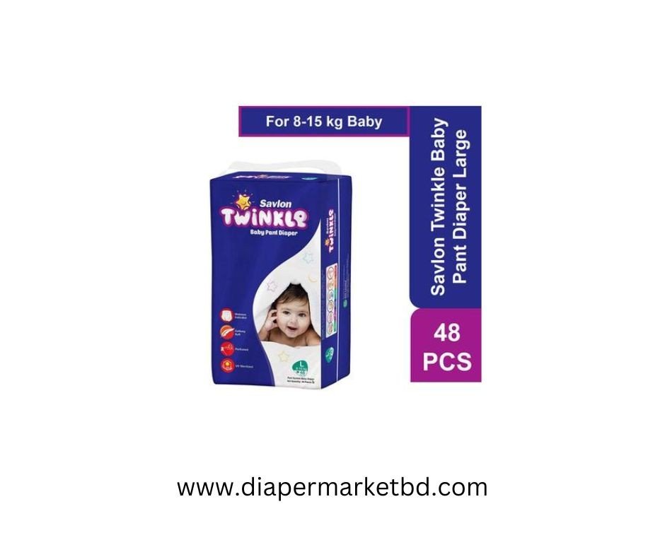 Twinkle Baby Diaper Pant L Size 48 pcs