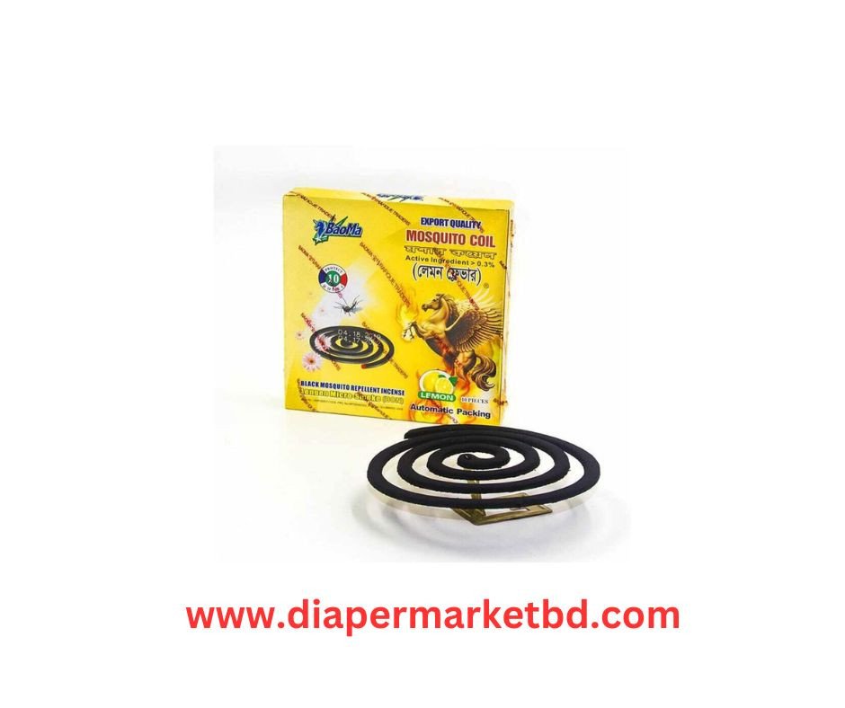 Baoma Mosquito Coil Lemon (10Pcs Box)