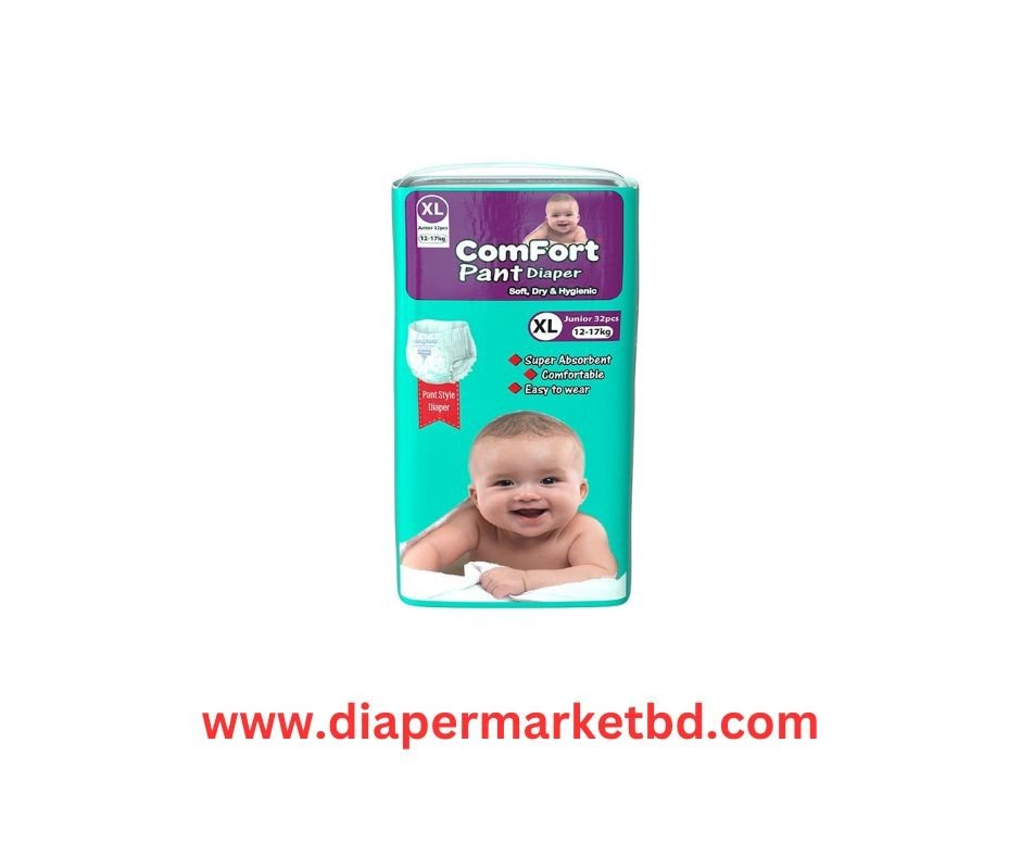 Comfort Baby Pant Diapers XL Size 32 Pcs (12-17kg)