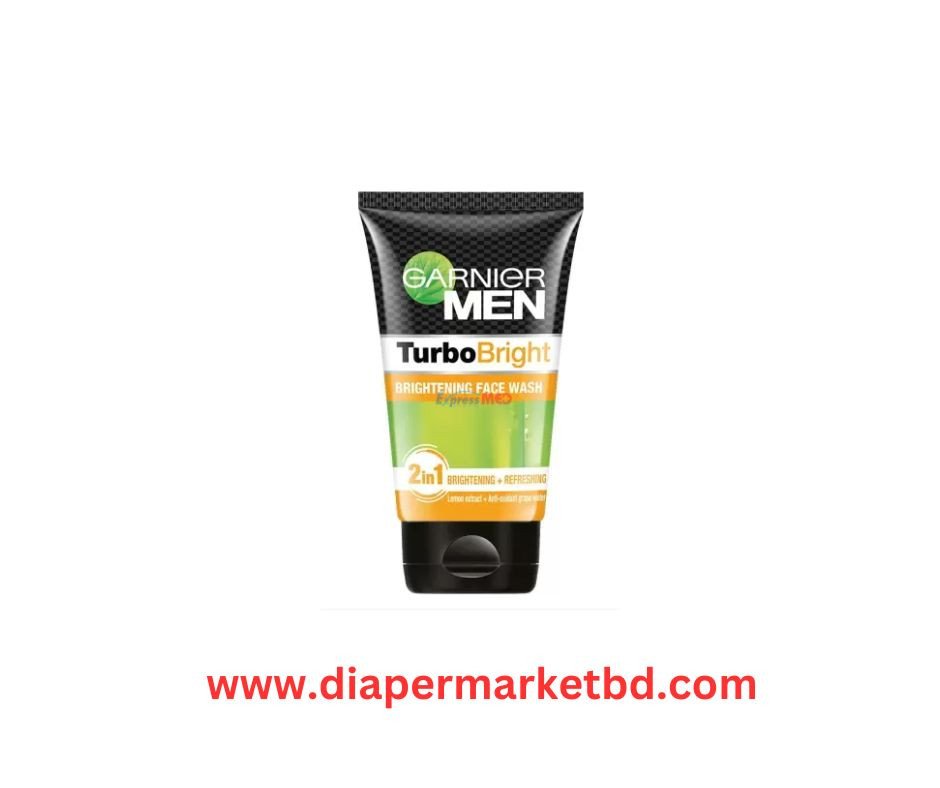 Garnier Men Turbo Bright Face Wash 100 gm