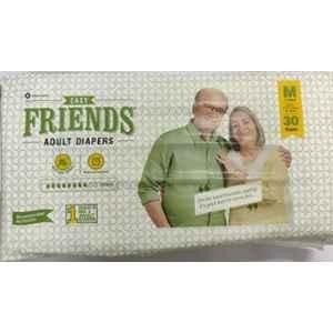 Friends Adult Diaper M Size 30 Pcs