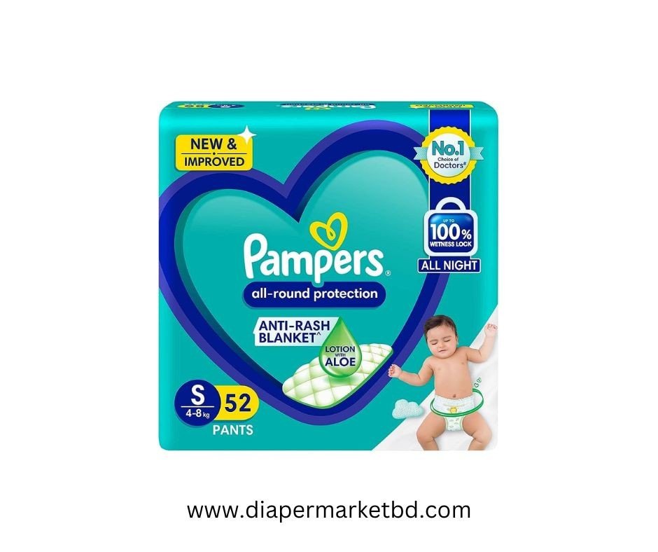 Pampers Pant Small 4-8 kg 52 pcs pack