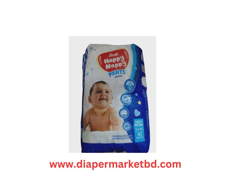 Fresh Happy Nappy Pant Diaper New Born Size 42 Pcs