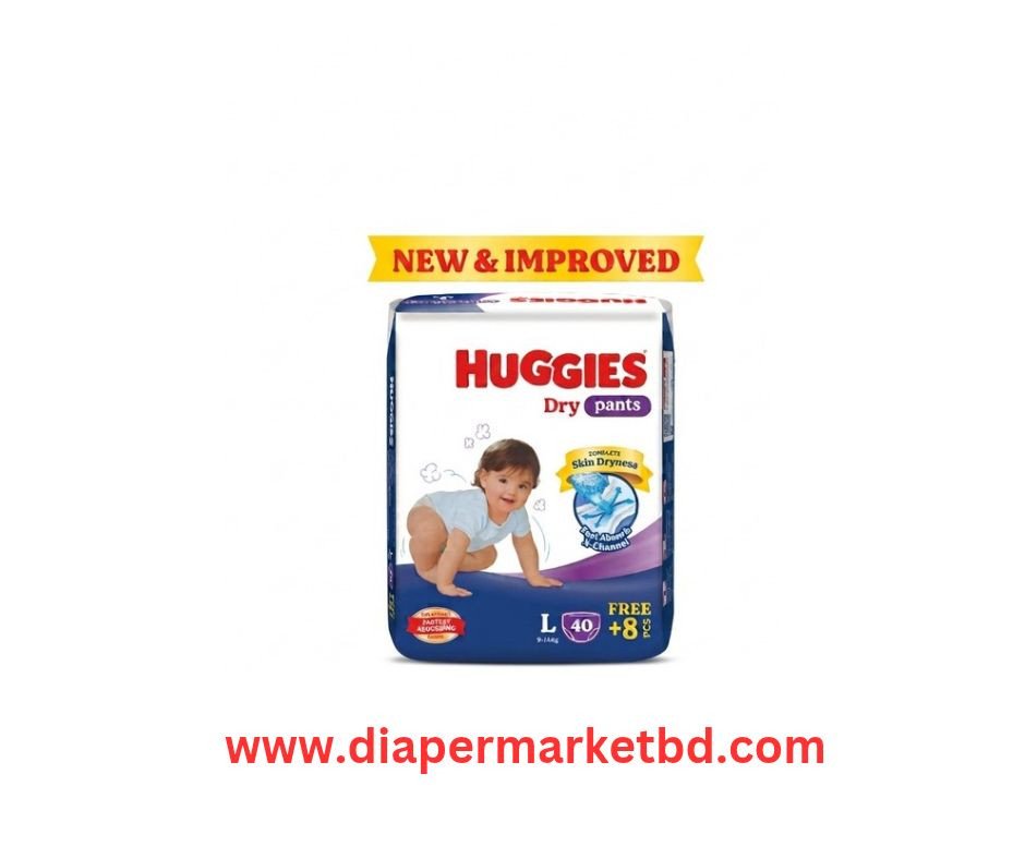 Huggies Dry Pants L 9–14 Kg 48 Pcs