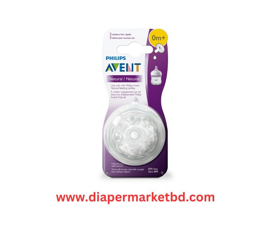 Philips Avent Natural Teats 0 Month+ Twin Pack