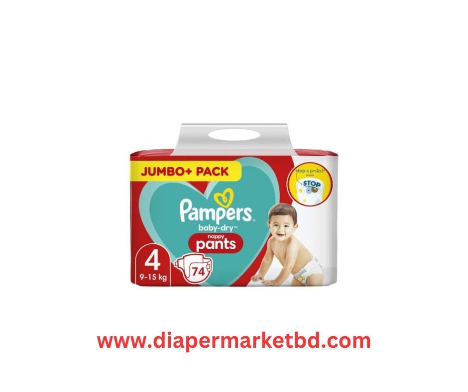 Pampers Baby Size 4 Pant 9-15 kg 72 Pcs UK Origin